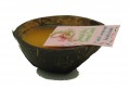 Coconut Candle Mini Half Orange