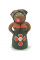 Bajan Attitude Mini dolls with scarf - black outfit