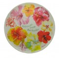 Hibiscus Tray - Round P5