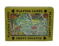 Playing Cards Caribbean Map