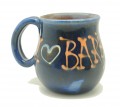Tankard Blue with I Love You Barbados