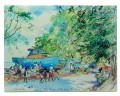 Tile Blue Boats