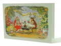 Christmas Card Barbeque, pack of 6