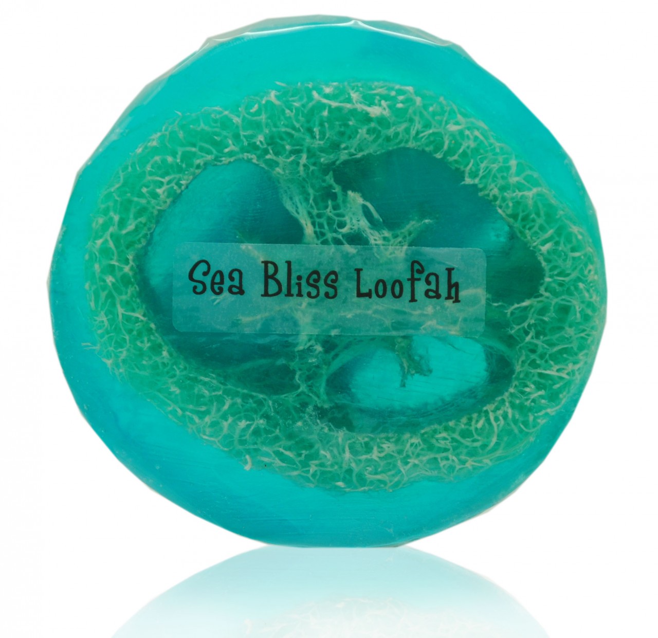 Sea Bliss loofah soap slice - Best of Barbados Gift Shops
