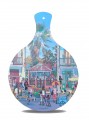 Street Scene Chopping Board Large