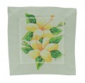 Cocktail Napkin 2 Yellow Hibiscus