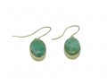 Larimar Drop Earring - oval