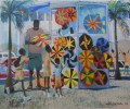 SOLD Kite Seller by Jill Walker
