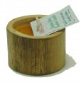 Bamboo Candle Mini Orange