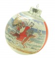 Christmas Ball Santa and Sea