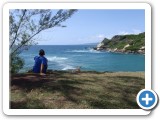 Chris and Tiggy enjoying the view!