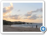 Evening light at Bathsheba